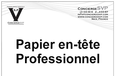 Papier en-tête