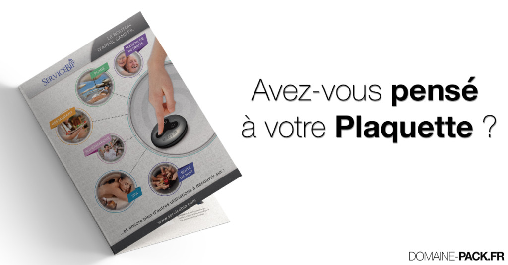 Plaquette commerciale brochure dépliants